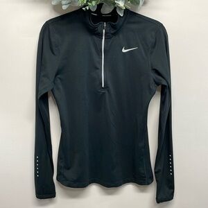 Nike Dri Fit Element Long Sleeve 1/2 Zip Running Top S